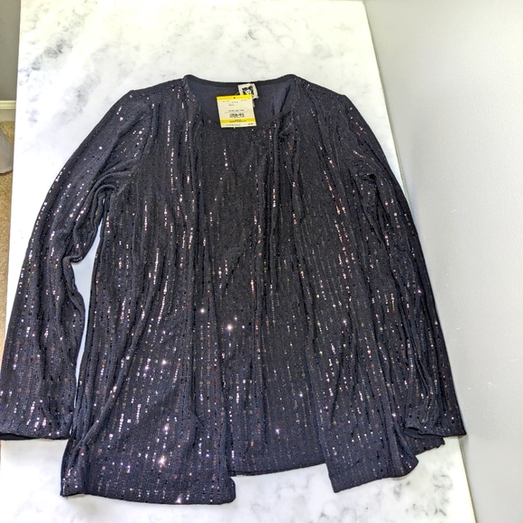 Ann Klein Sparkling Top / Elegant Ann Klein Top - Picture 4 of 10